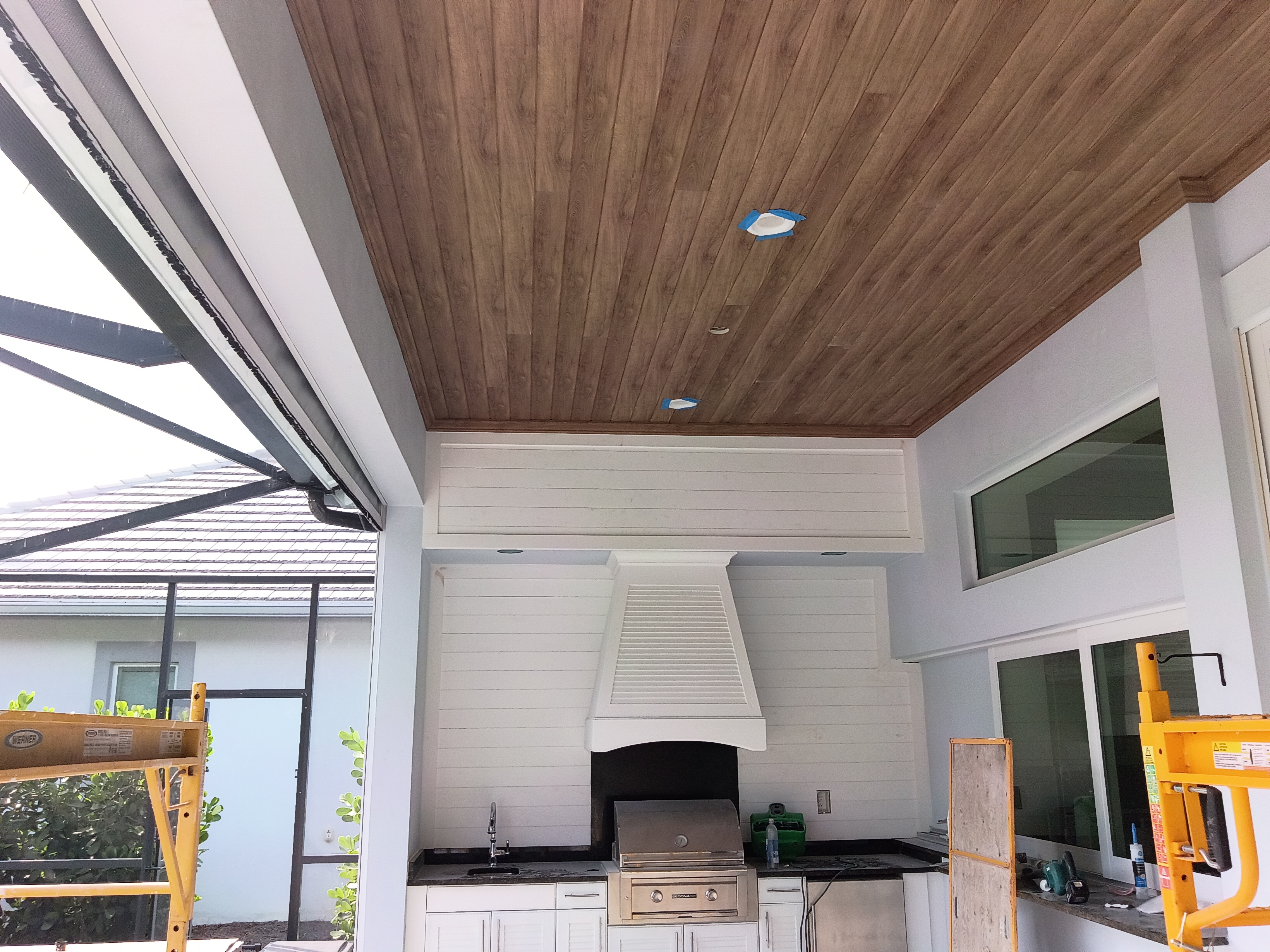 Bring out the beauty in your outdoor living space with Shiplap and tongue and groove ceilings